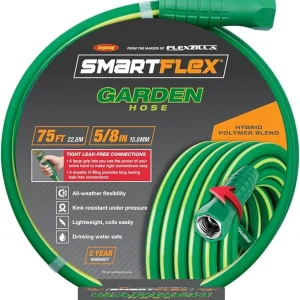Legacy SmartFlex Garden Hose - Green, 5/8in x 75 ft (HSFG575GR)