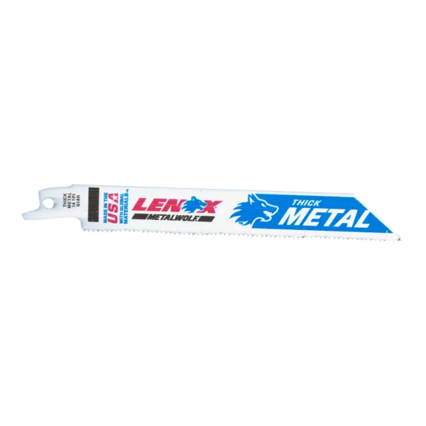 Lenox 20494B614R Reciprocating Saw Blades, Metal Cutting, 6", 18 TPI, 25-Pack