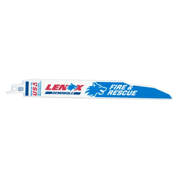 Lenox 20524B960R Demolition Reciprocating Saw Blade, Bi-Metal, 9", 10 TPI, 25/PK