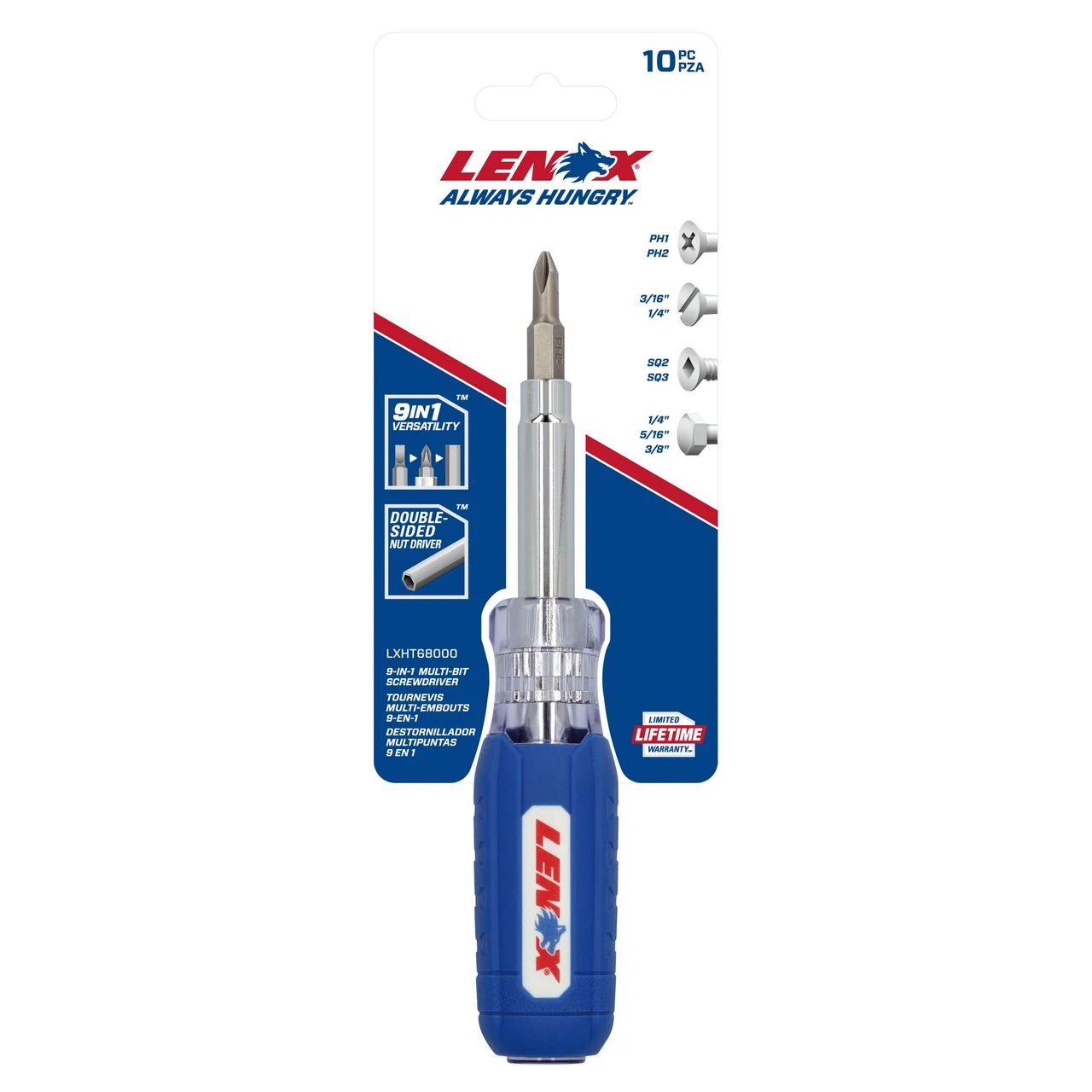 Lenox LXHT68000 9-in-1 Multi-Tool Screw Driver — product image 3