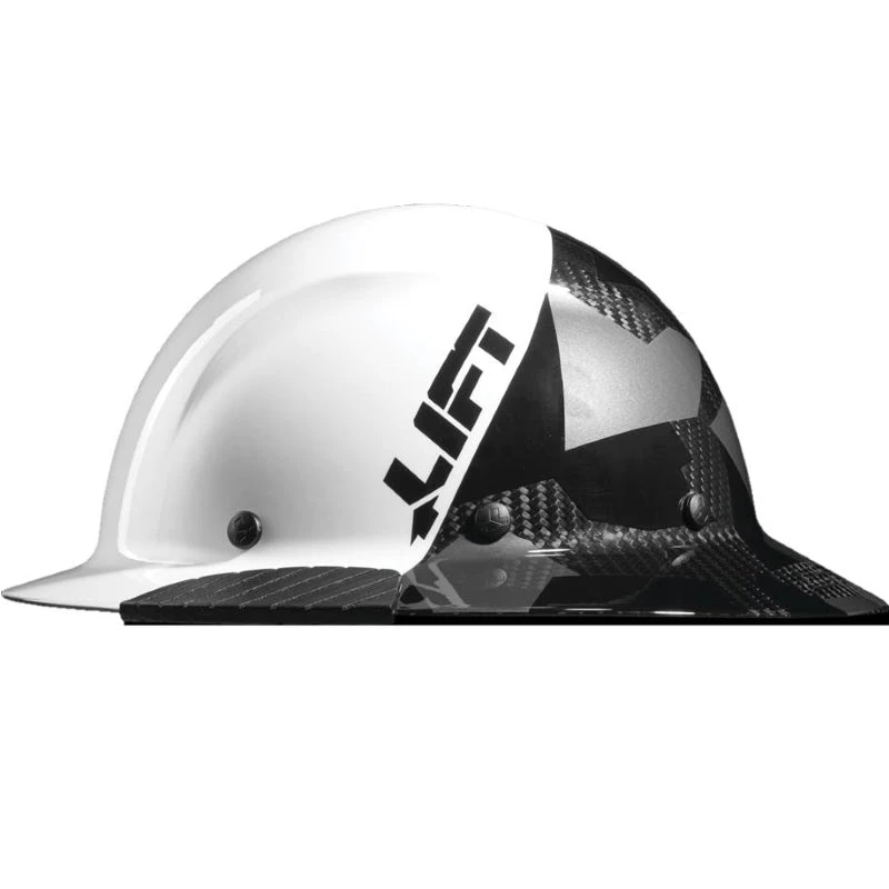 Lift Safety Black DAX Carbon Fiber Camo FullBrim Hardhat (HDF50C-20CK)