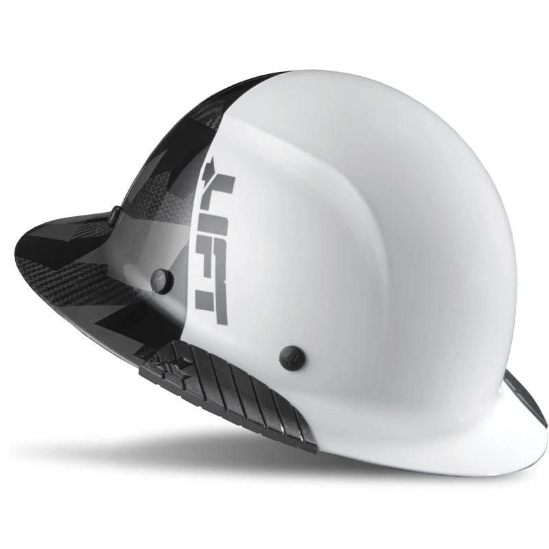Lift Safety Black DAX Carbon Fiber Camo FullBrim Hardhat (HDF50C-20CK) — product image 2