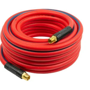 Lincoln Industrial 50 Ft, 3/8 In. Premium Nitrile Rubber Air/Water Hose (72N3850)