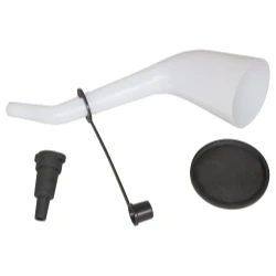 Lisle Offset Funnel with Spout Cap and Lid (18232)