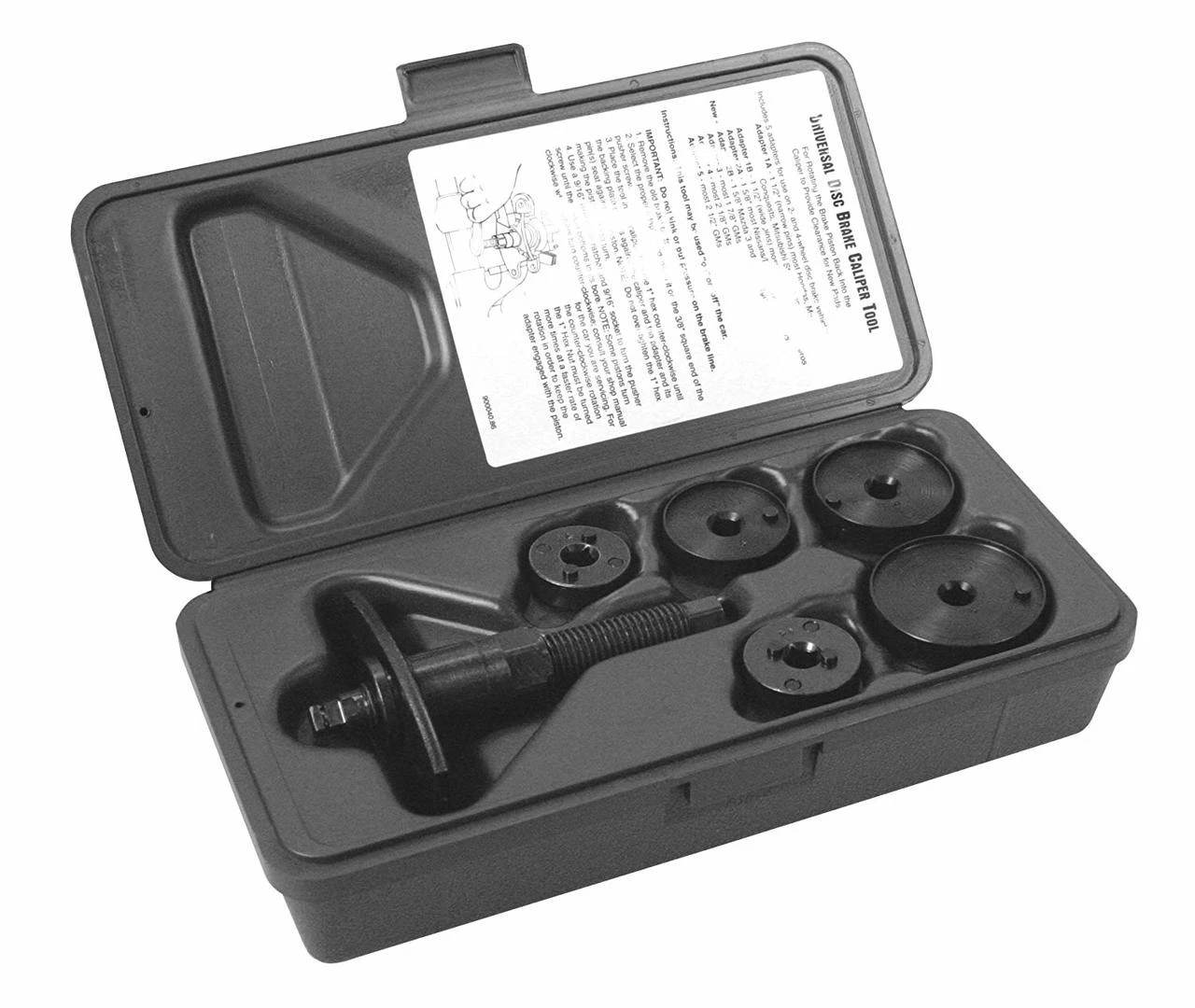 Lisle Rear Disc Brake Caliper Tool Kit (25000)