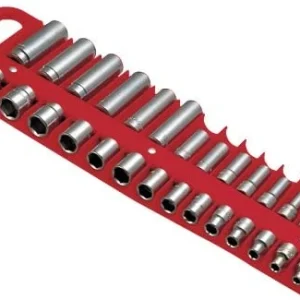 Lisle Red 3/8" Drive Magnetic Socket Holder (40200)