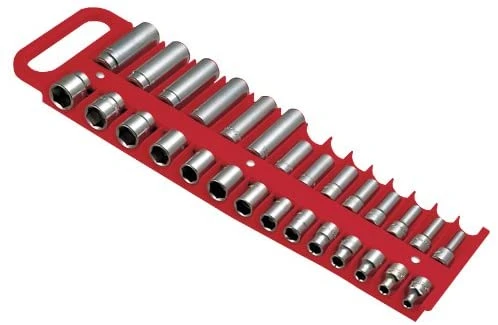 Lisle Red 3/8" Drive Magnetic Socket Holder (40200)