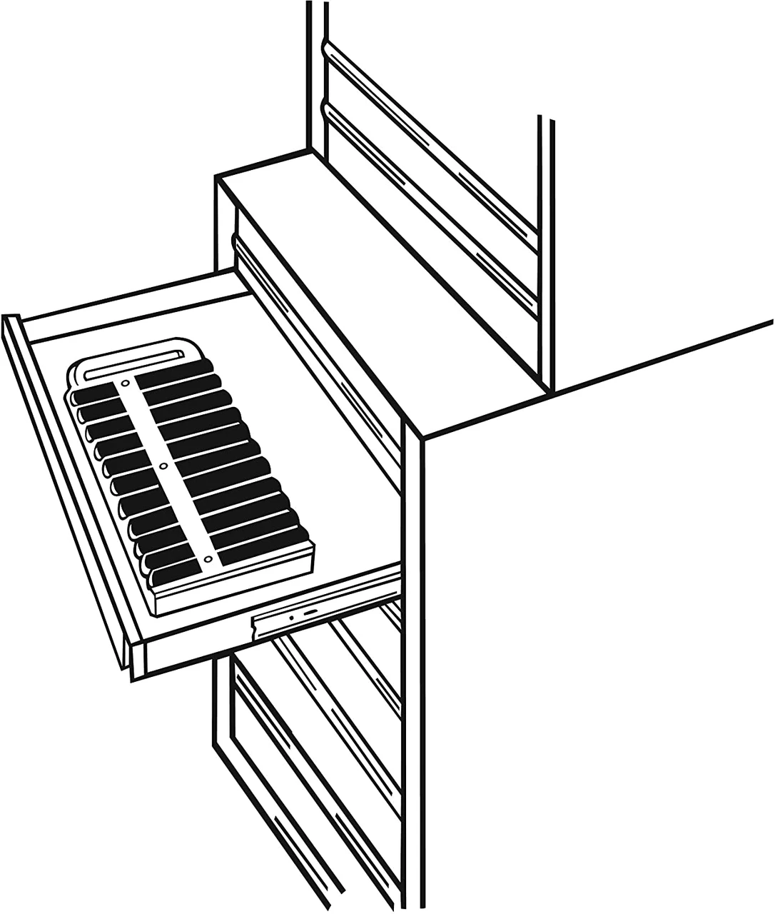 Lisle Red 1/2" Drive Magnetic Socket Holder (40900) — product image 3