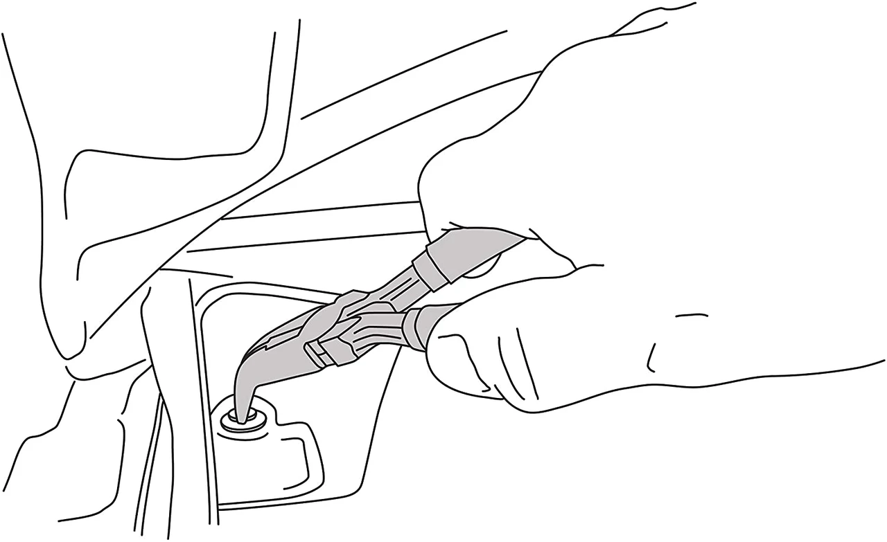 Lisle 45 Degree Clip Removal Pliers (42870) — product image 3