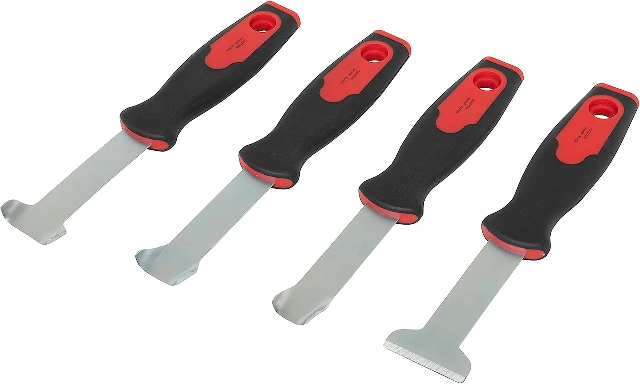 Lisle 4pc Pinch Weld Scraper Set (83500)