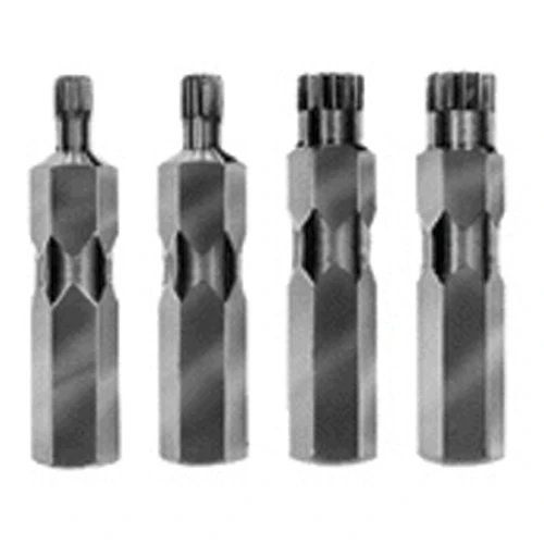 Lisle 4-pc Triple Square Bit Set (60750)
