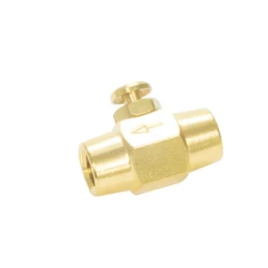 Lisle Brass Button Valve (60840)