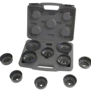 Lisle 61450 10-Piece HD End Cap Wrench Set