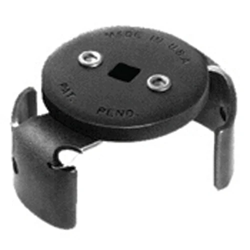 Lisle63250 black jaw oil filter wrench with central square drive