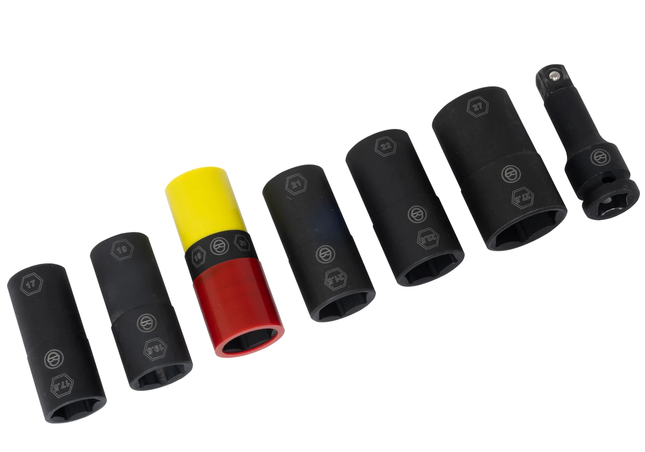 Lisle 7pc Lug Nut Flip Socket Set (12950)