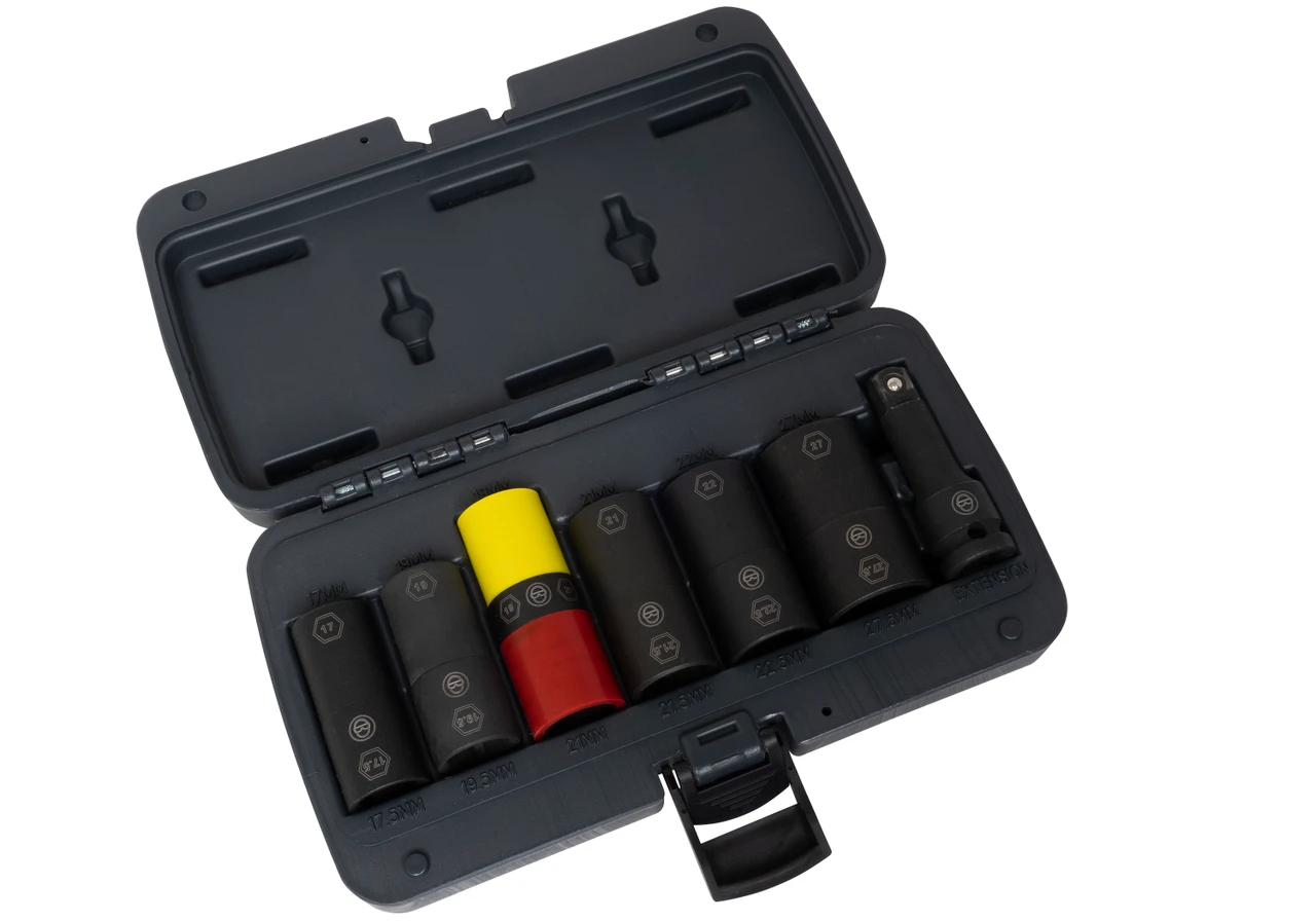 Lisle 7pc Lug Nut Flip Socket Set (12950) — product image 3
