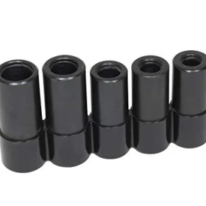 Five Lisle 71670 large tap-holder sockets arranged side by side