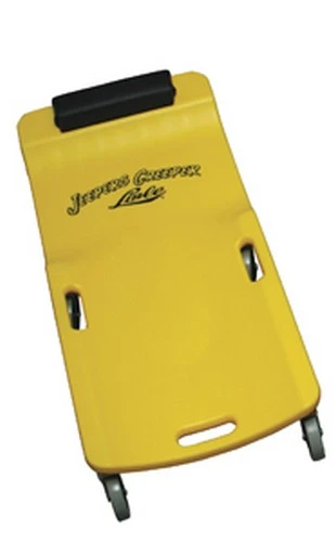 Lisle Yellow Large Wheel Plastic Creeper (93032)