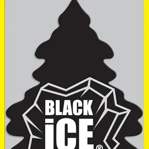 Little Trees Air Fresheners 6-Pack Black Ice