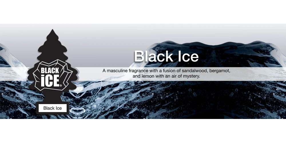 Little Trees Air Fresheners 6-Pack Black Ice — product image 3
