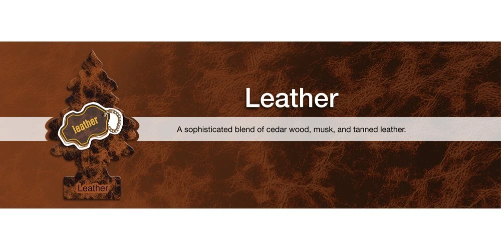 Little Trees Air Fresheners 6-Pack Leather — product image 3