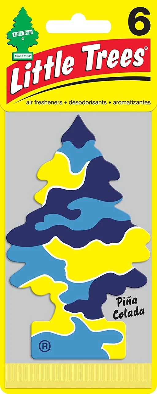 Little Trees Air Fresheners 6-Pack Pia Colada