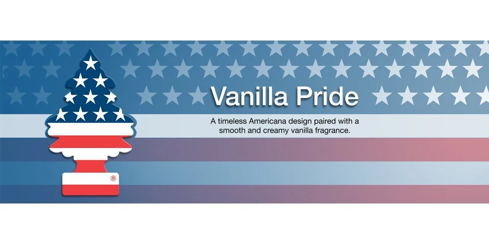 Little Trees Air Fresheners 6-Pack Vanilla Pride — product image 3