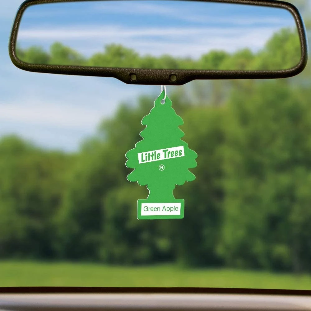 Little Trees U6P-60316 Air Car Freshener Traditional Green Apple, 6-Pack — product image 3