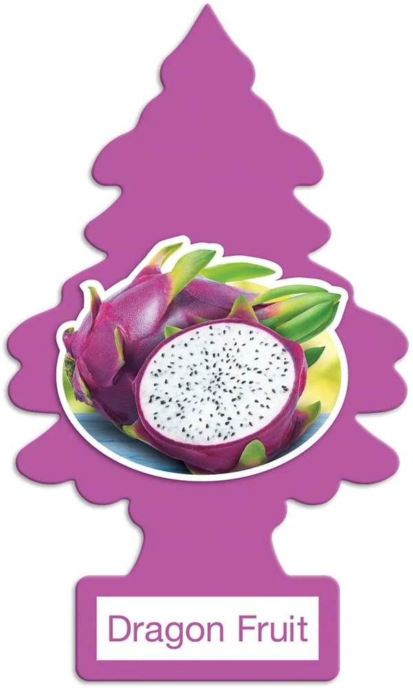 Little Trees U6P-60397 Air Car Freshener Traditional Dragon Fruit, 6-Pack