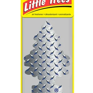 Little Trees U6P-67152 Air Car Freshener Traditional Pure Steel, 6-Pack