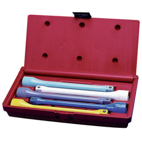 Lock Technology 1460 5 Piece Torque Extension Set 1/2" Drive Sweedish Steel