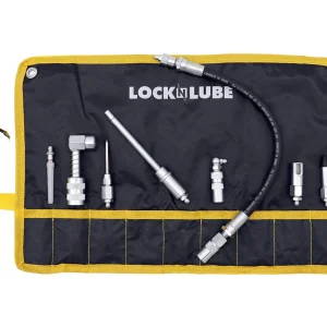 LockNLube 8-Piece Quick Connect Greasing Lube Accessory Kit (LNL210)