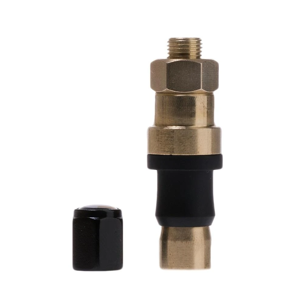 LockNLube Colby Valve Permanent Tire Valve System (2 Green) (CV-PT2) — product image 3