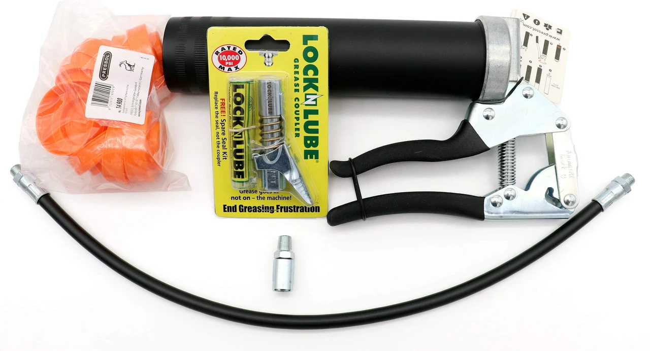 LockNLube Easy-Prime Pistol-Grip Grease Gun Kit (LNL254) — product image 3