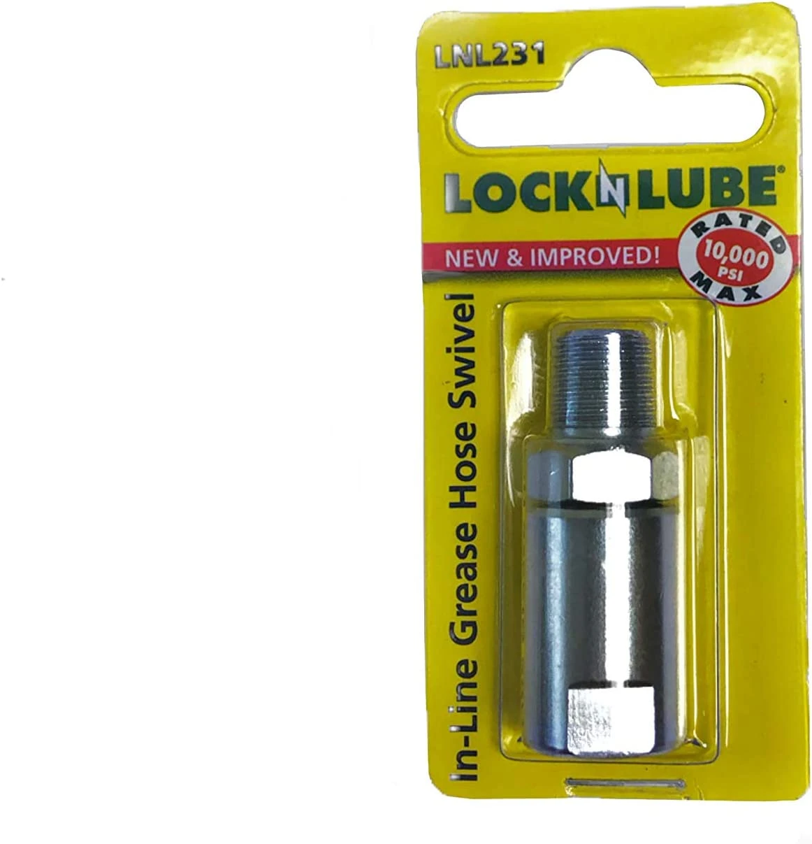 LockNLube In-line Grease Hose Swivel 1/8" NPT Standard (LNL231) — product image 2