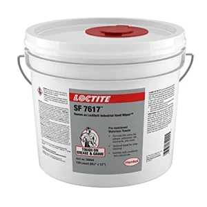 Loctite SF 7617 Pre-Moistened Industrial Hand Wipes 130 Count (34944)