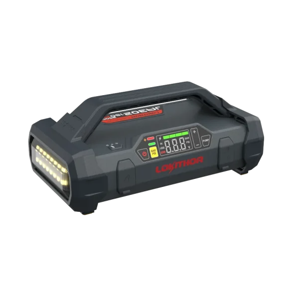 Lokithor 2500A Lithium Jump Starter with 150PSI Air Inflator (JA302)