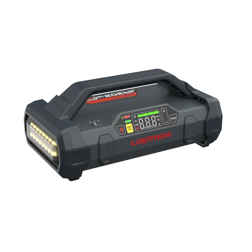 Lokithor 2500A Lithium Jump Starter with 150PSI Air Inflator (JA302)