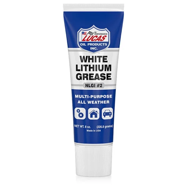 Lucas Oil 10533 White Lithium Grease - 8 Oz. Squeeze Tube