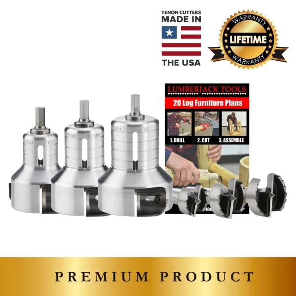 Lumberjack Tools 1", 1-1/2" & 2" Pro Master Kit (PSK3)