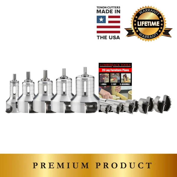 Lumberjack Tools 1/2", 3/4", 1", 1-1/2" & 2" Pro Professional Kit (PSK5)