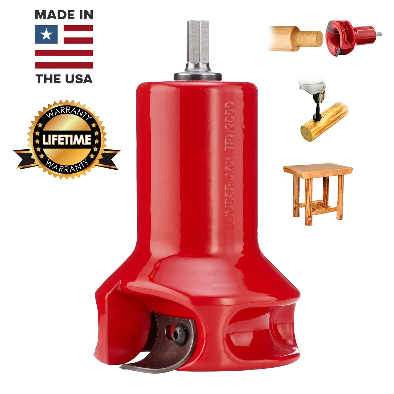 Lumberjack Tools 2" Home Tenon Cutter (TRH2000)