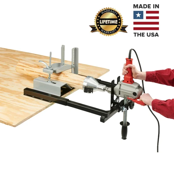 Lumberjack Tools Safety Sled - Tenon Guide™ (Milwaukee 1660-6 Electric Drill) (TM1580)