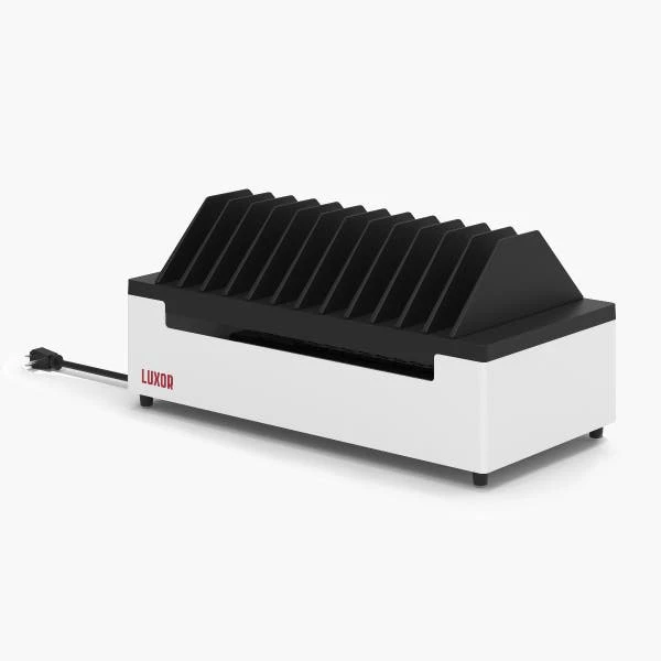 Luxor Workspaces 12-Port Charging Station for Laptops, Tablets, and Mobile Devices (LOTT12)