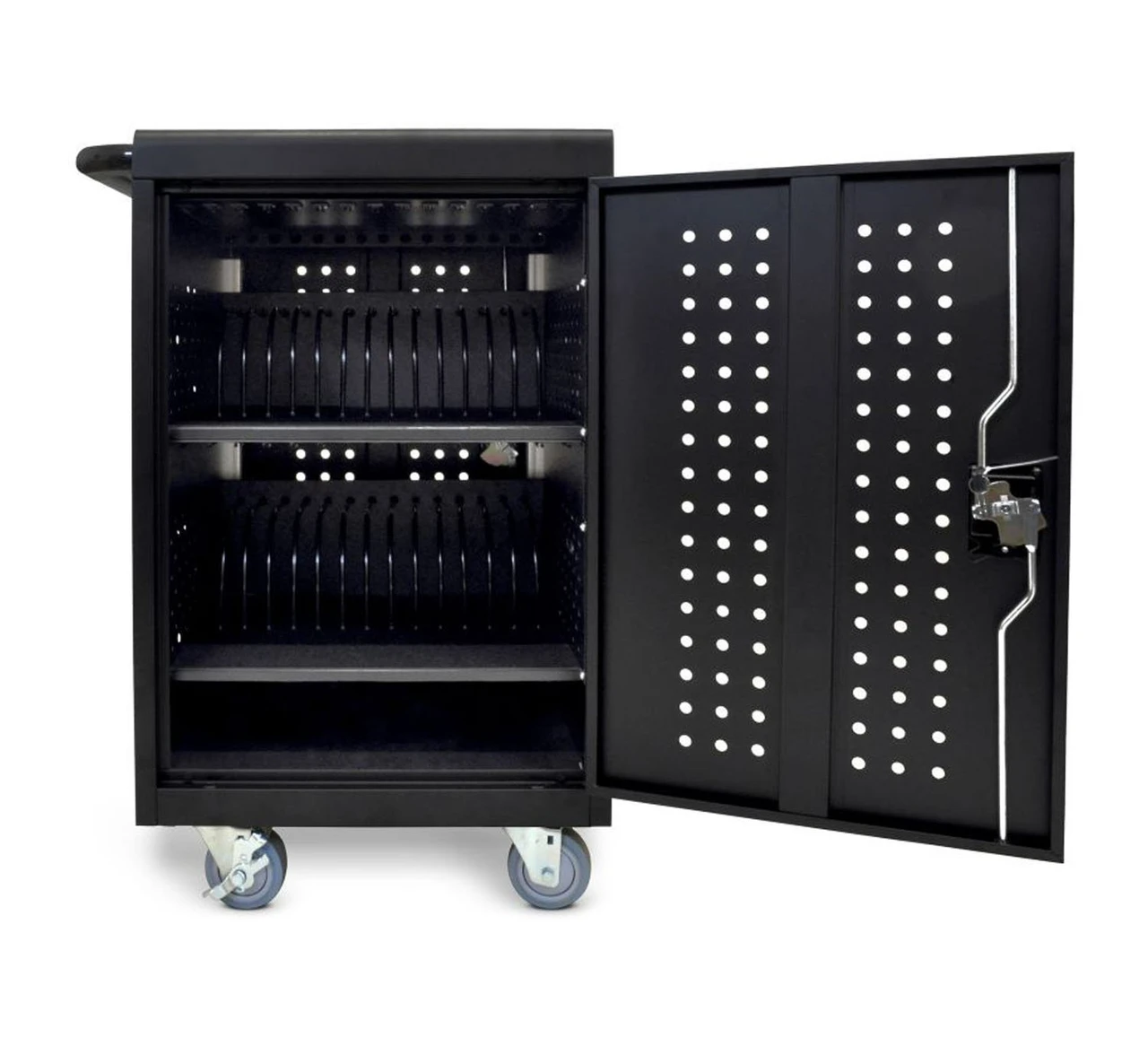 Luxor Workspaces 30 Tablet/Chromebook Charging Station, Black (LLTM30-B) — product image 5