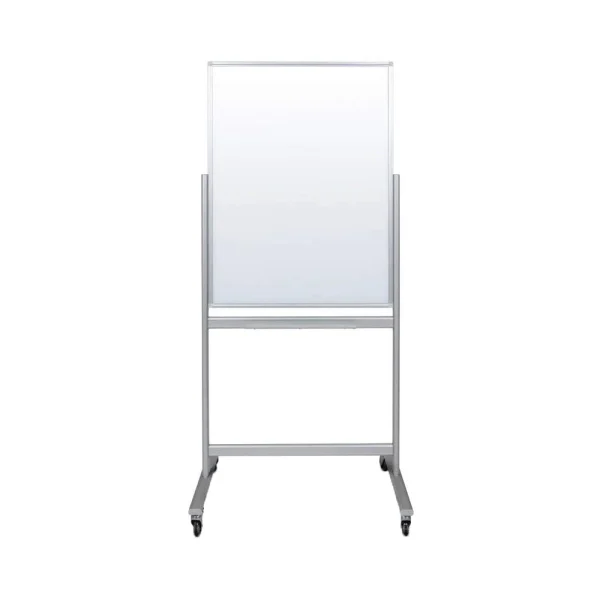 Luxor Workspaces 30"Wx40"H Mobile Magnetic Glass Board (MMGB3040)