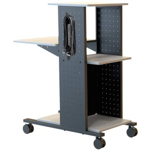 Luxor Workspaces 40" Mobile Presentation Station - Electric (WPS4E)