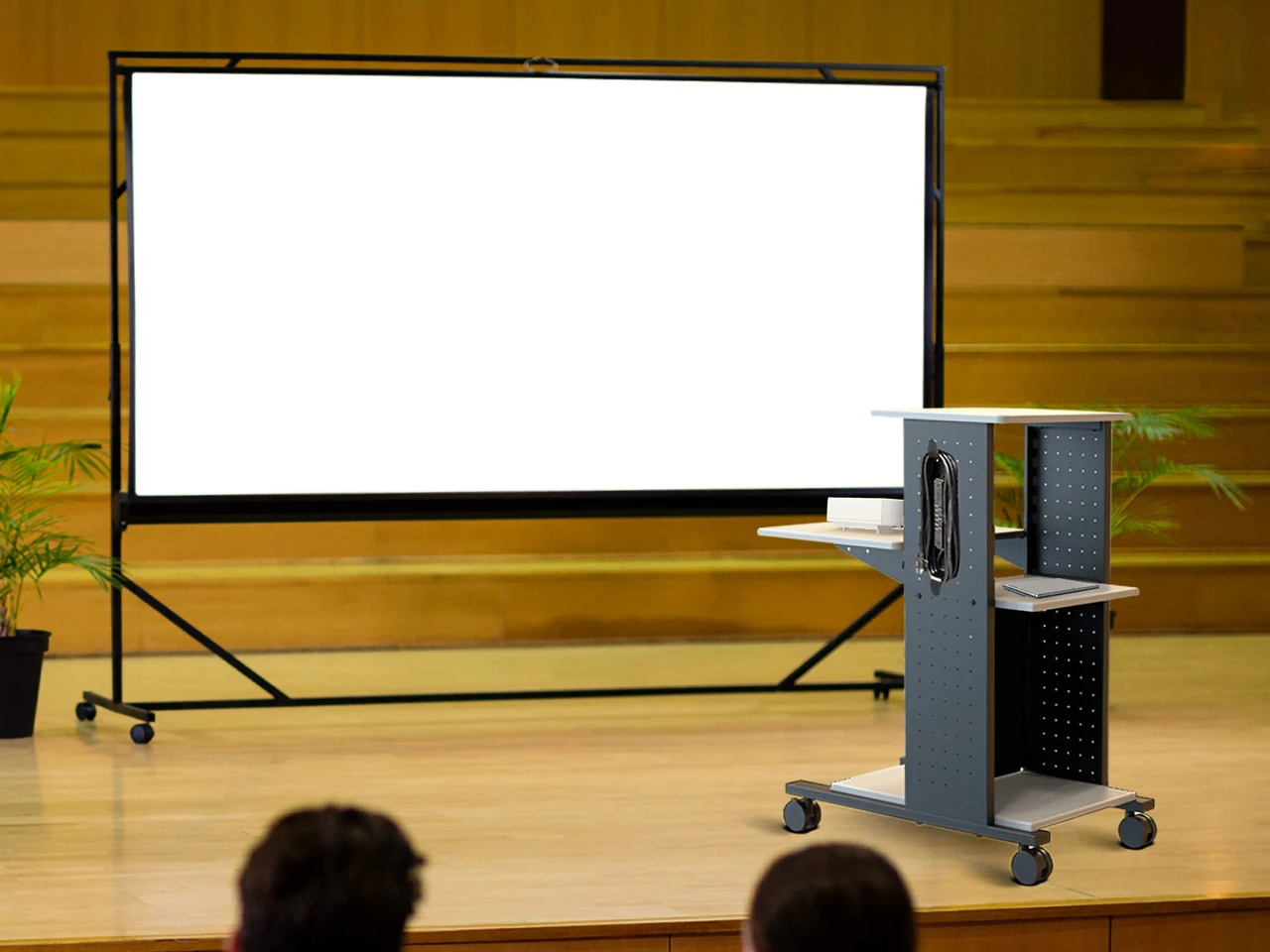 Luxor Workspaces 40" Mobile Presentation Station - Electric (WPS4E) — product image 2