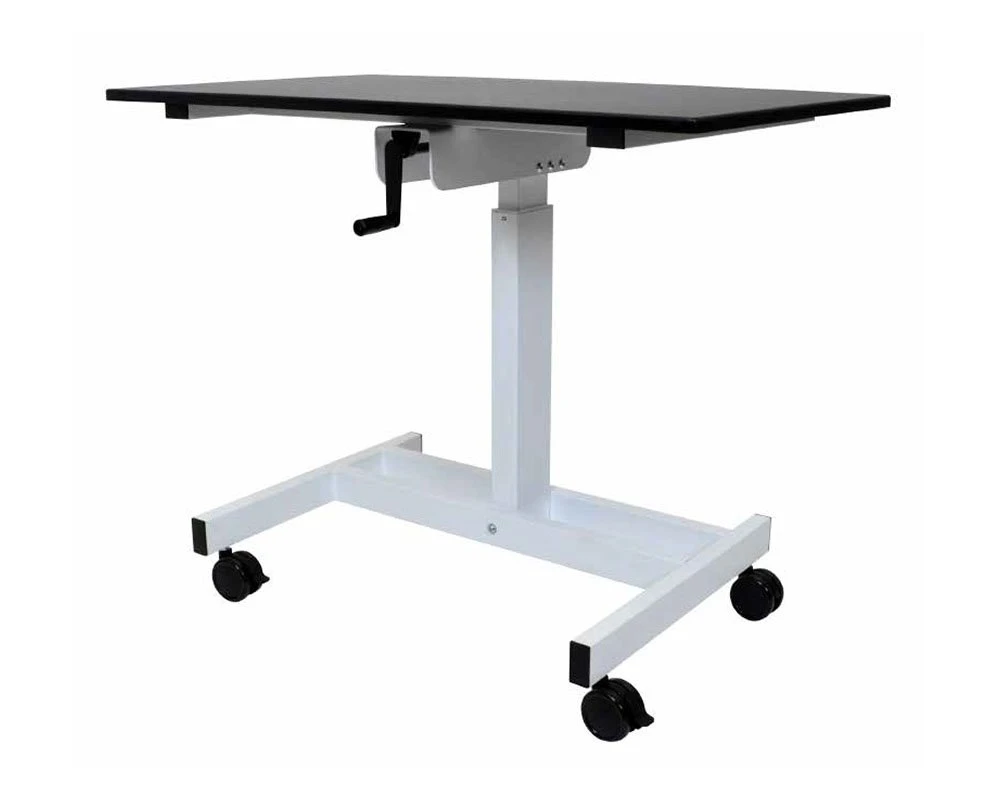 Luxor Workspaces 40" Single-Column Crank Stand Up Desk (STANDUP-SC40-WB) — product image 3