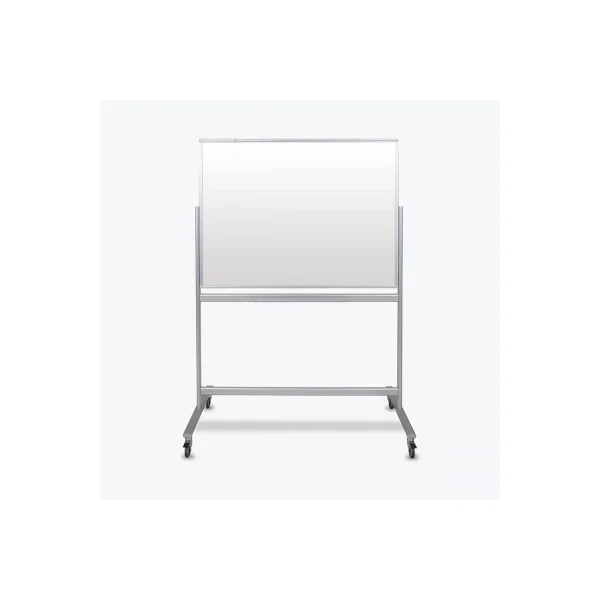 Luxor Workspaces 48"Wx36"H Mobile Magnetic Glass Board (MMGB4836)